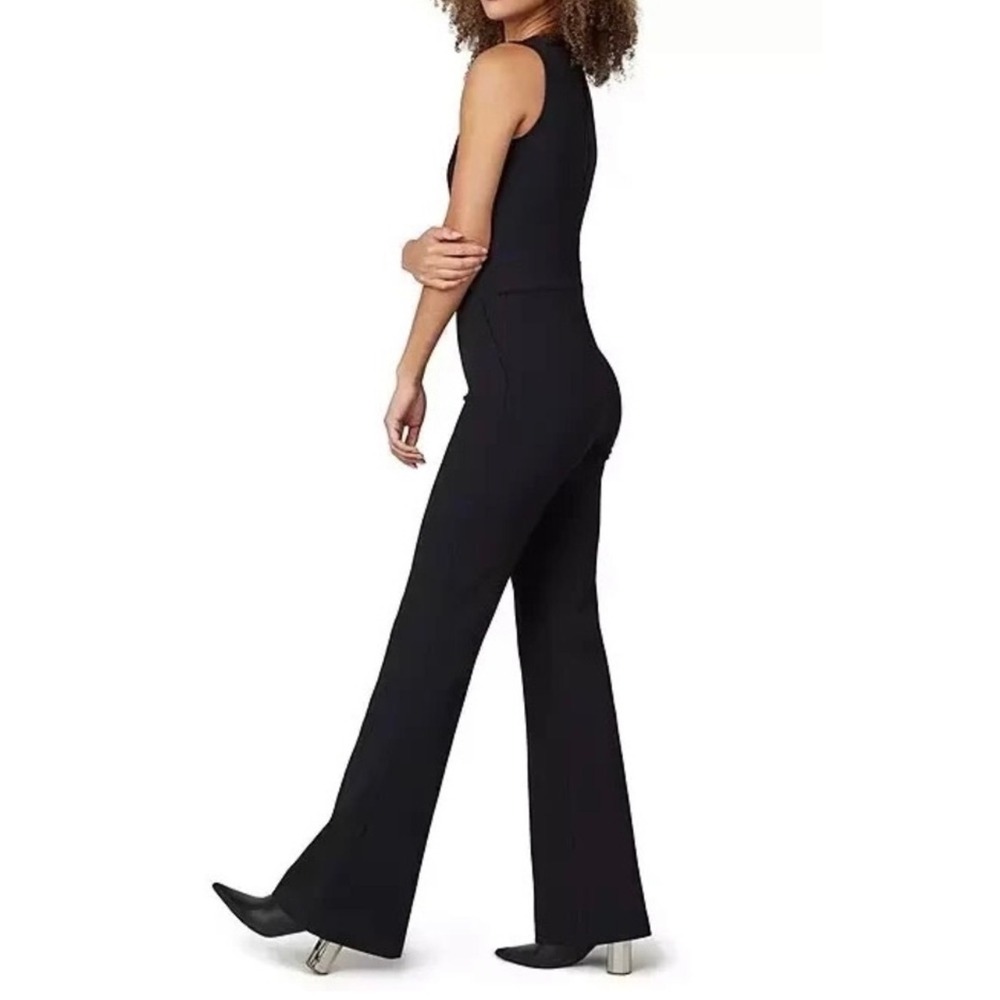 SPANX The Perfect Sleeveless Jumpsuit Black Medium NWT - Picture 3 of 8